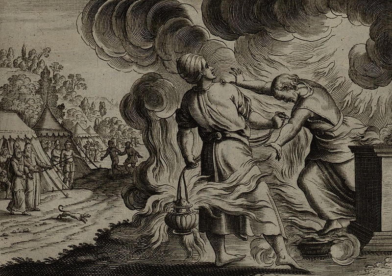 parshat sh'mini photo of men